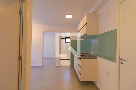 Cozinha de apartamento para alugar com 2 quartos, 35m² em Bela Vista, São Paulo