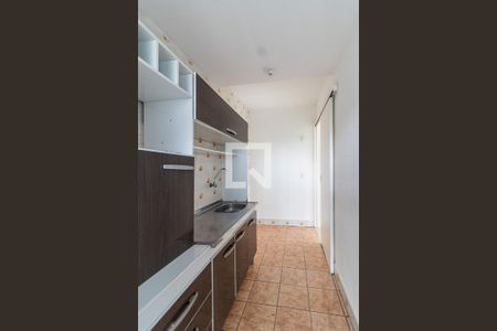 Cozinha de apartamento à venda com 1 quarto, 42m² em Bom Fim, Porto Alegre