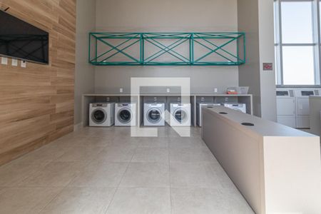 Área comum - Lavanderia de apartamento à venda com 1 quarto, 48m² em Centro, Osasco