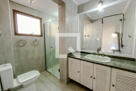 Apartamento para alugar com 134m², 3 quartos e 3 vagas Apartamento para alugar com 134m², 3 quartos e 3 vagasDetalhe do Banheiro da Suite