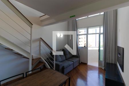 Salas de apartamento à venda com 1 quarto, 51m² em Cambuí, Campinas