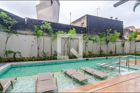 Área comum de kitnet/studio à venda com 1 quarto, 27m² em Pinheiros, São Paulo