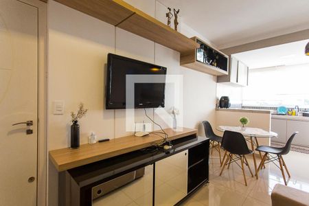 Sala de apartamento para alugar com 2 quartos, 56m² em Tubalina, Uberlândia