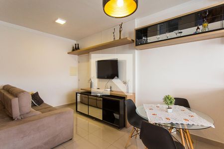 Sala de apartamento para alugar com 2 quartos, 56m² em Tubalina, Uberlândia