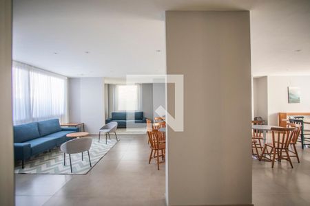 Apartamento para alugar com 42m², 2 quartos e 1 vagaÁrea comum - Salão de festas