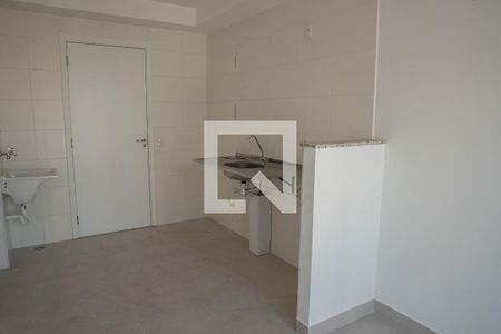 sala / cozinha de apartamento para alugar com 1 quarto, 31m² em Bom Retiro, São Paulo