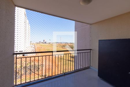 Varanda da Sala de apartamento para alugar com 3 quartos, 80m² em Setor Faiçalville, Goiânia