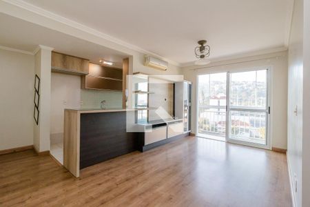 Sala de apartamento à venda com 3 quartos, 73m² em Cristal, Porto Alegre