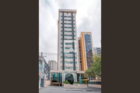 Studio à venda com 29m², 1 quarto e 1 vagaFachada