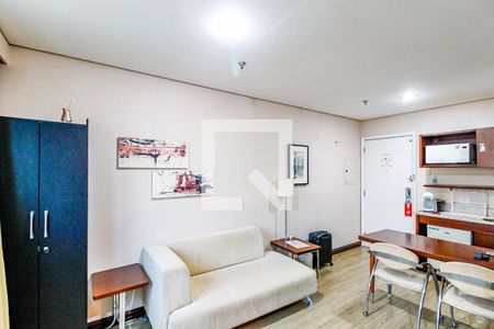 Sala de kitnet/studio à venda com 1 quarto, 29m² em Chácara Santo Antônio (zona Sul), São Paulo