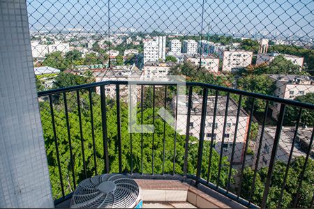 varanda de apartamento à venda com 3 quartos, 85m² em Pechincha, Rio de Janeiro