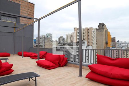 Área comum de kitnet/studio à venda com 1 quarto, 23m² em Consolação, São Paulo