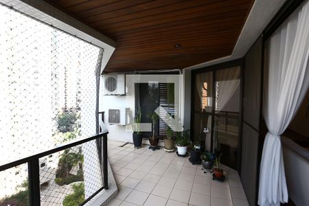 Varanda da Sala de apartamento à venda com 4 quartos, 236m² em Jardim Fonte do Morumbi, São Paulo