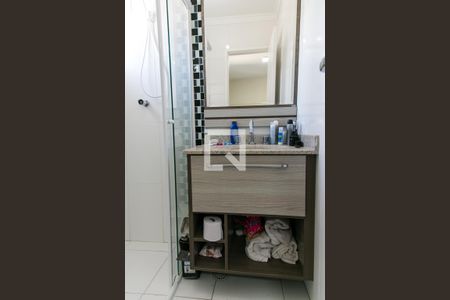 Casa de condomínio à venda com 97m², 2 quartos e 1 vagaBanheiro da Suíte 1