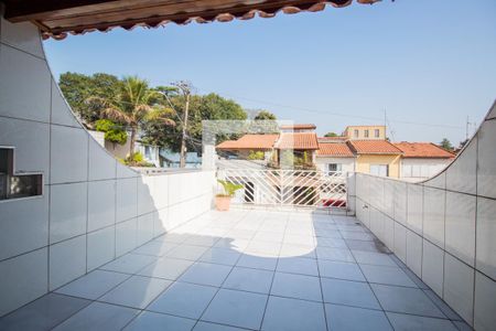 Varanda do Quarto 1 de casa de condomínio para alugar com 3 quartos, 130m² em Vila Clara, São Paulo
