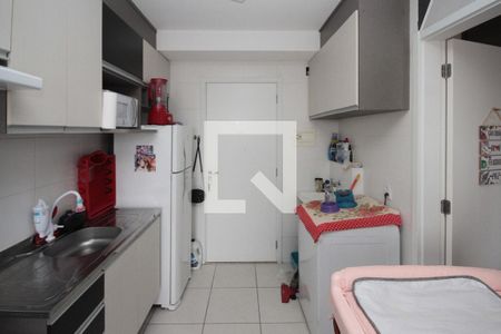 Sala e Cozinha de apartamento à venda com 1 quarto, 30m² em Vila Alpina, São Paulo