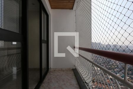 Varanda da Sala de apartamento para alugar com 2 quartos, 64m² em Parque Taboão, Taboão da Serra