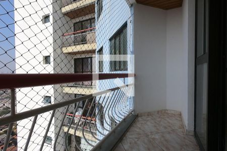 Varanda da Sala de apartamento para alugar com 2 quartos, 64m² em Parque Taboão, Taboão da Serra