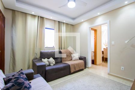 Sala de estar de casa à venda com 3 quartos, 108m² em Vila Alzira, Santo André