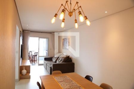 Sala de apartamento para alugar com 2 quartos, 78m² em Boqueirão, Praia Grande