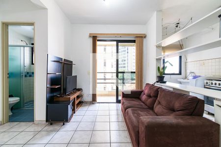 Apartamento à venda com 40m², 1 quarto e 1 vagaSala