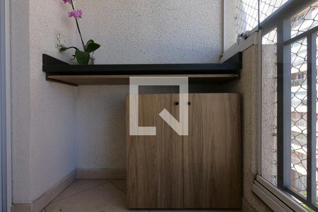 Varanda da Sala de apartamento à venda com 2 quartos, 48m² em Vila Andrade, São Paulo