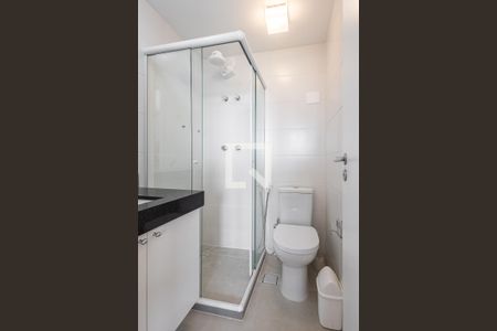 Banheiro da Suíte de apartamento à venda com 1 quarto, 23m² em Sumarezinho, São Paulo