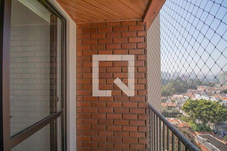 Varanda da Sala de apartamento para alugar com 2 quartos, 57m² em Vila Guarani (zona Sul), São Paulo