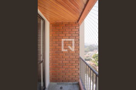 Varanda da Sala de apartamento para alugar com 2 quartos, 57m² em Vila Guarani (zona Sul), São Paulo