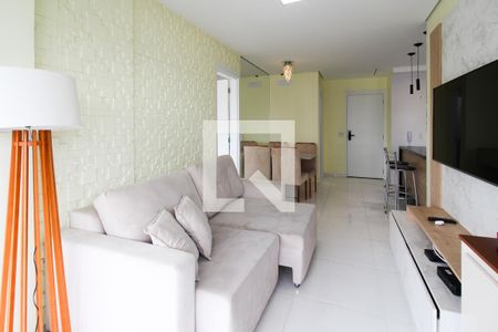Sala de apartamento para alugar com 1 quarto, 51m² em Indianópolis, São Paulo