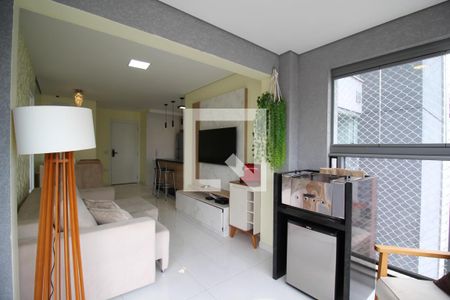 Varanda  de apartamento para alugar com 1 quarto, 51m² em Indianópolis, São Paulo