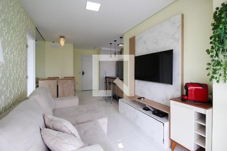 Sala de apartamento para alugar com 1 quarto, 51m² em Indianópolis, São Paulo