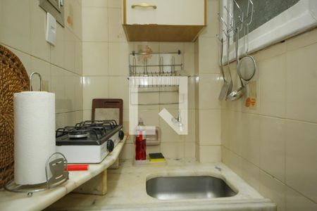 Studio para alugar com 36m², 1 quarto e sem vagaCozinha 