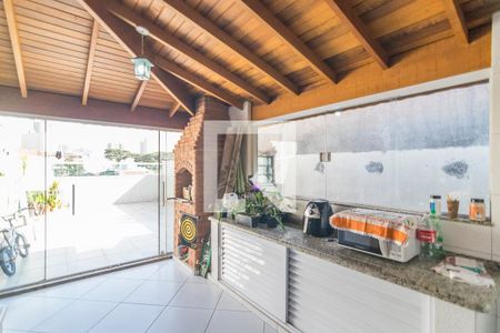 Apartamento à venda com 144m², 3 quartos e 2 vagasÁrea da Churrasqueira Cobertura