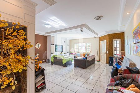 Sala de casa à venda com 4 quartos, 352m² em Jardim Ocara, Santo André