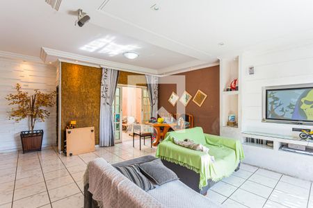 Sala de casa à venda com 4 quartos, 352m² em Jardim Ocara, Santo André