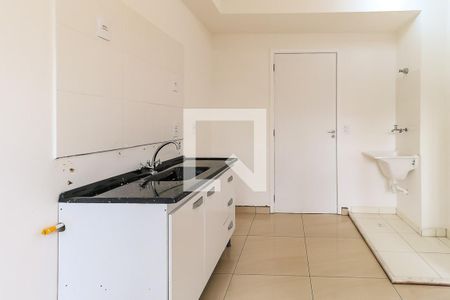 Cozinha de apartamento para alugar com 1 quarto, 24m² em Panamby, São Paulo