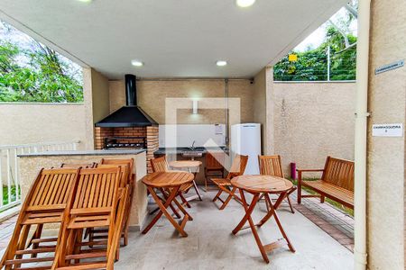 Área Comum - Churrasqueira 2 de apartamento para alugar com 1 quarto, 24m² em Panamby, São Paulo