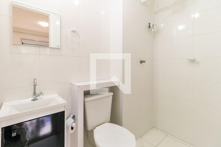 Banheiro de apartamento para alugar com 1 quarto, 24m² em Panamby, São Paulo