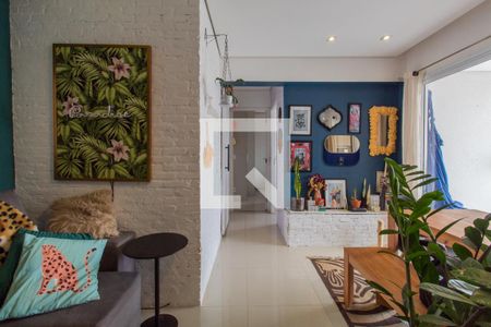 Sala de apartamento para alugar com 2 quartos, 57m² em Vila Andrade, São Paulo