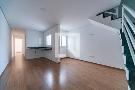 Sala de apartamento à venda com 2 quartos, 134m² em Vila Alice, Santo André