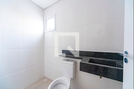 Banheiro  de apartamento à venda com 2 quartos, 134m² em Vila Alice, Santo André