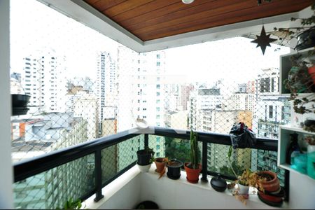 Varanda da Sala de apartamento para alugar com 2 quartos, 59m² em Jardim Paulista, São Paulo