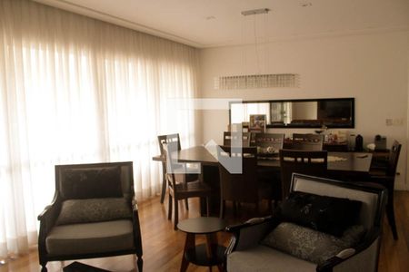 Sala de Estar de apartamento à venda com 4 quartos, 266m² em Jardim Taquaral, São Paulo