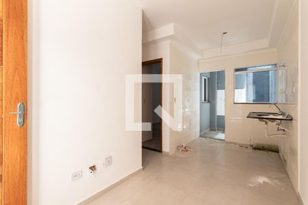 Sala/Cozinha de apartamento à venda com 2 quartos, 35m² em Vila Dalila, São Paulo