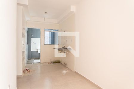 Sala/Cozinha de apartamento à venda com 2 quartos, 35m² em Vila Dalila, São Paulo