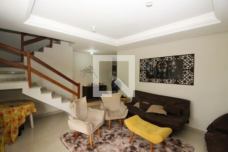 Sala de casa de condomínio à venda com 3 quartos, 116m² em Hípica, Porto Alegre