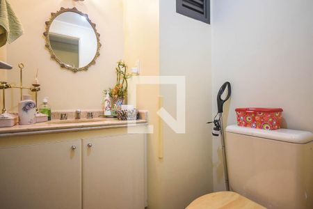 Lavabo de apartamento à venda com 3 quartos, 110m² em Jardim Leonor, São Paulo