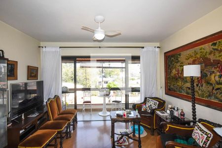 Sala de apartamento à venda com 3 quartos, 110m² em Jardim Leonor, São Paulo