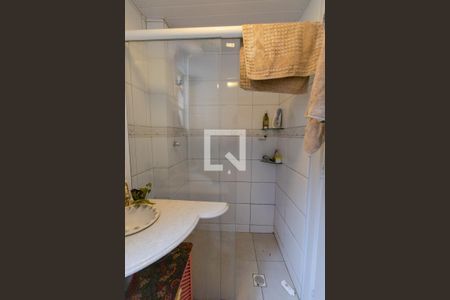 Banheiro Social de apartamento à venda com 3 quartos, 75m² em Santa Quiteria, Curitiba